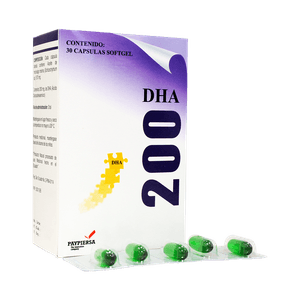 Dha 200 Cápsulas Blandas Caja 30 Unidades
