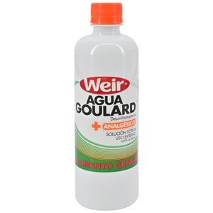 Weir Agua Goulard Solución Tópica Frasco 500 ml