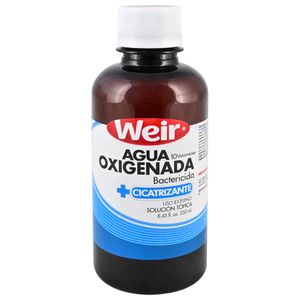 Weir Agua Oxigenada Solución Tópica 10vol Frasco 250 ml