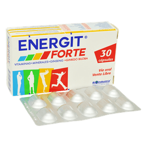Energit Forte Cápsulas Caja 30 Unidades