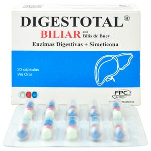 Digestotal Biliar Cápsulas Caja 30 Unidades