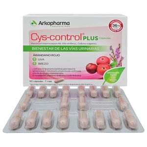 Cys Control Plus Cápsulas Caja 60 Unidades