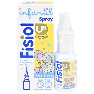 Fisiol Ub Solución Spray 9mg/Ml Isotónica Infantil Frasco 38 ml