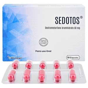 Sedotos Cápsula 60 mg Caja 10 Unidades