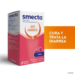 Smecta Polvo Para Suspensión Fresa Sobre 3.760 g Caja 10 Unidades