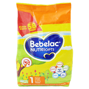 Bebelac Nutriopti Etapa 1 0-6 Meses Paquete 800 g