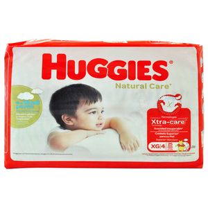 Huggies Pañal Infantil Natural Care Extra-Grande 25 Unidades