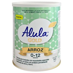 Alula Gold Arroz 0-12 Meses Lata 400 g