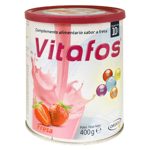 Vitafos Polvo Fresa Lata 400 g