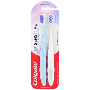 Colgate Cepillo Dental Sensitive Ultrasuave 2 Unidades