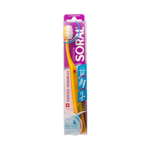 Soral Cepillo Dental Dientes Sensibles Ultrasuave 1 Unidad