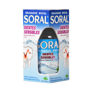 Soral Enjuague Bucal Dientes Sensibles 240 ml