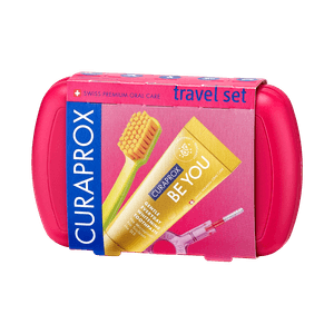 Curaprox Kit Travel Fucsia Grapefruit