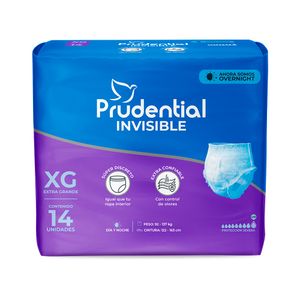 Prudential Ropa Interior Invisible XG 14 Unidades
