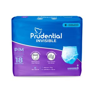 Prudential Ropa Interior Invisible P/M 18 Unidades