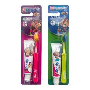 Blendy Cool Kit Cepillo Suave + Gel Dental 6+ Años 25 ml
