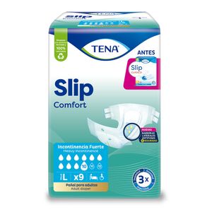 Tena Pañal Slip Comfort L 9 Unidades