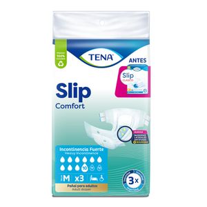 Tena Pañal Slip Comfort M 3 Unidades