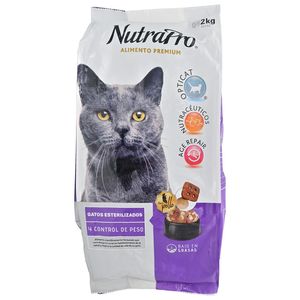 Nutrapro Comida Para Gato Control Peso 2 kg