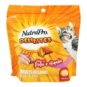 Nutrapro Snack Para Gato Hígado-Pollo 100 g