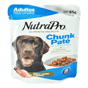 Nutrapro Snack Para Perro Pate Adulto 85 g