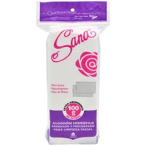 Sana Algodón Hidrófilo Prensado Y Precortado 100 g