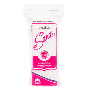 Sana Algodón Hidrófilo 15 g
