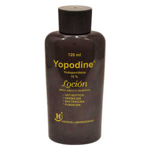 Yopodine Loción 10% Frasco 120 ml