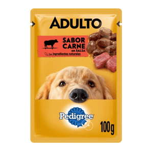 Pedigree Alimento Húmedo Adulto Sabor Carne 100 g