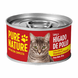 Pure Nature Alimento Húmedo Gato Hígado De Pollo 85 g