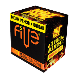 Five Pack Preservativos Hot Caja 10 unidades