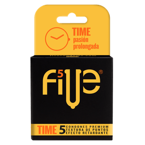 Five Preservativos Time 5 Unidades