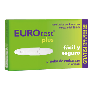 Eurotest Plus Prueba Embarazo 1 Unidad