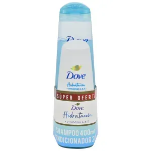 Dove Pack Shampoo + Acondicionador Hidratación 400 ml + 200 ml