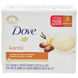 Dove Jabón en Barra Tripack Karite 270 g