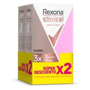Rexona Desodorante Crema Clinical Classic 48 g 2 Unidades