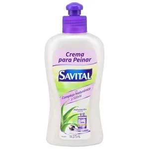 Savital Crema Para Peinar Hialurónico Y Sábila 275 ml