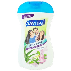 Savital Shampoo Anticaspa Té Verde-Seda 510 ml