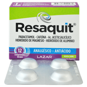 Resaquit Comprimidos Bicapa para la Resaca Caj*12