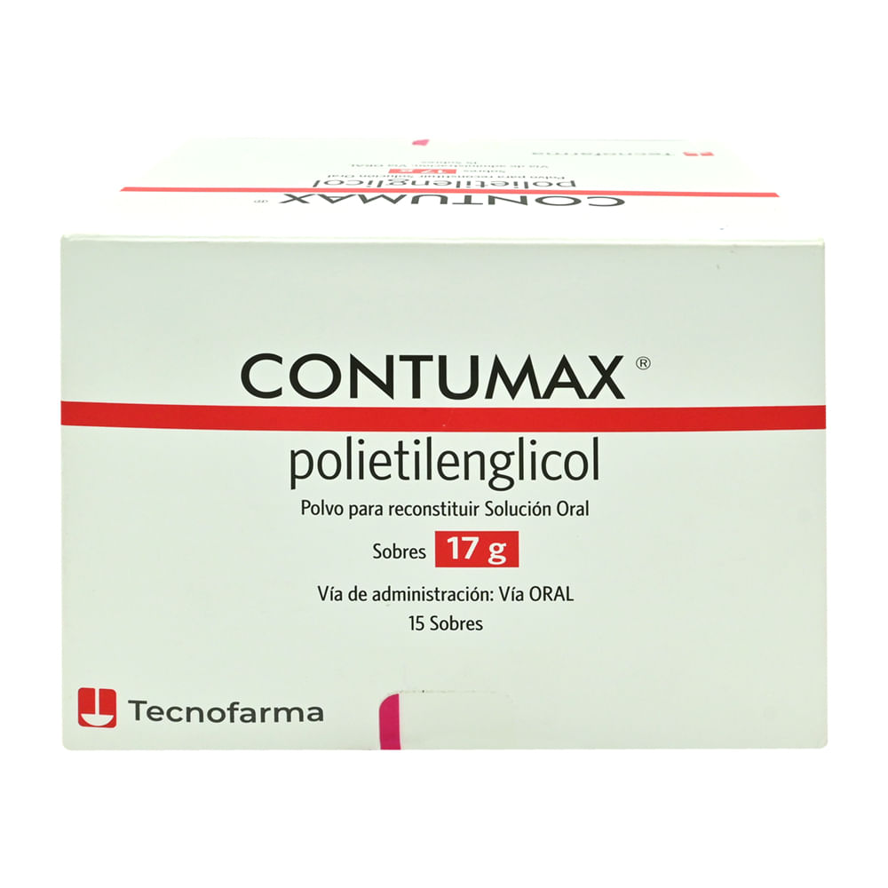 Contumax Polvo En Sobres Con 17 g Caja Con 15 Unidades - Farmacias Medicity
