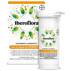 Iberoflora Probióticos Cápsulas 10 Unidades
