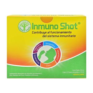 Inmuno Shot Ampollas Bebibles 10 ml Caja 5 Unidades