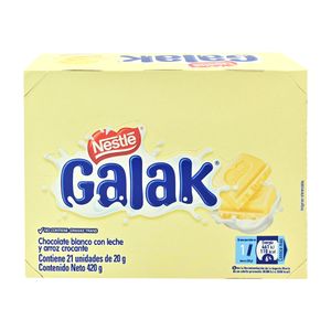 Galak Chocolate 420 g Caja 21 Unidades