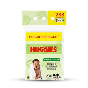 Huggies Tripack Toallitas Humedas Active Fresh 288 Unidades